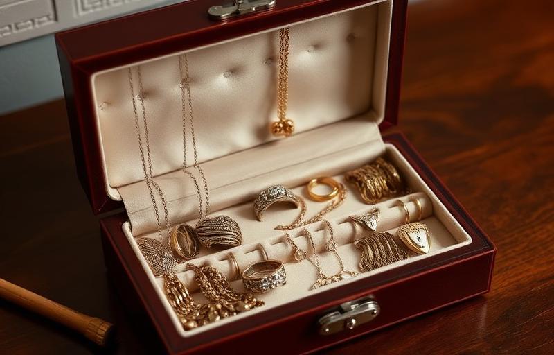 Jewellery storage box